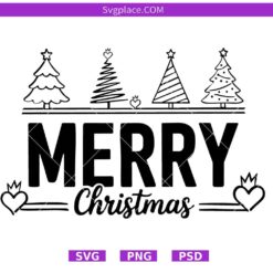 Merry Christmas Svg