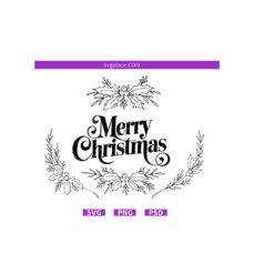 Merry Christmas SVG,