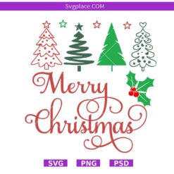 Merry Christmas Svg