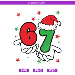 Santa 6 7 SVG,