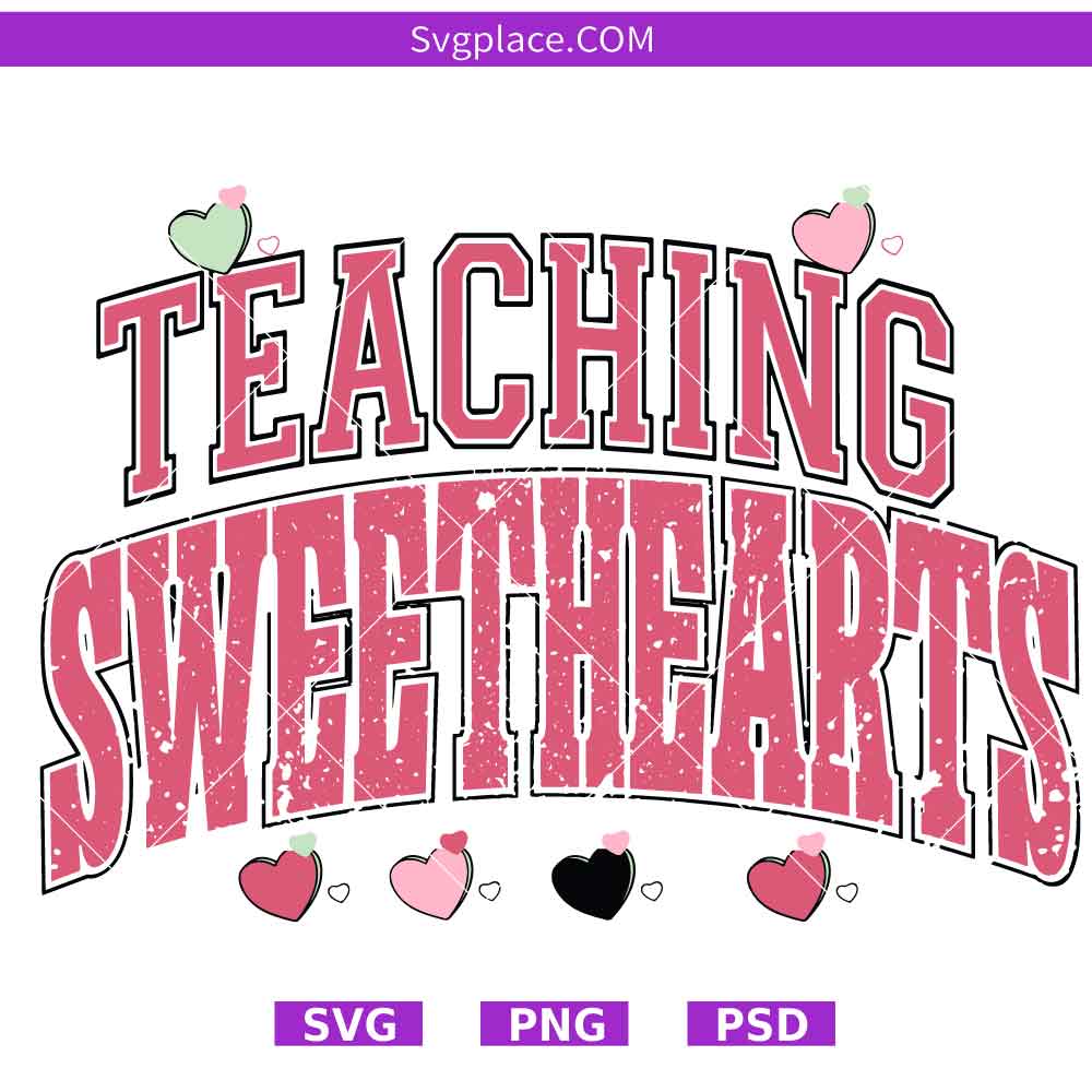 teaching sweetheart-01 Teaching Sweethearts svg