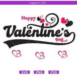 Happy Valentine's Day SVG