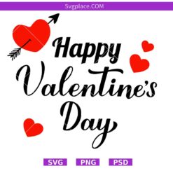 Happy Valentine's Day SVG