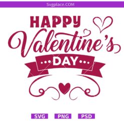 Happy Valentine's Day SVG,