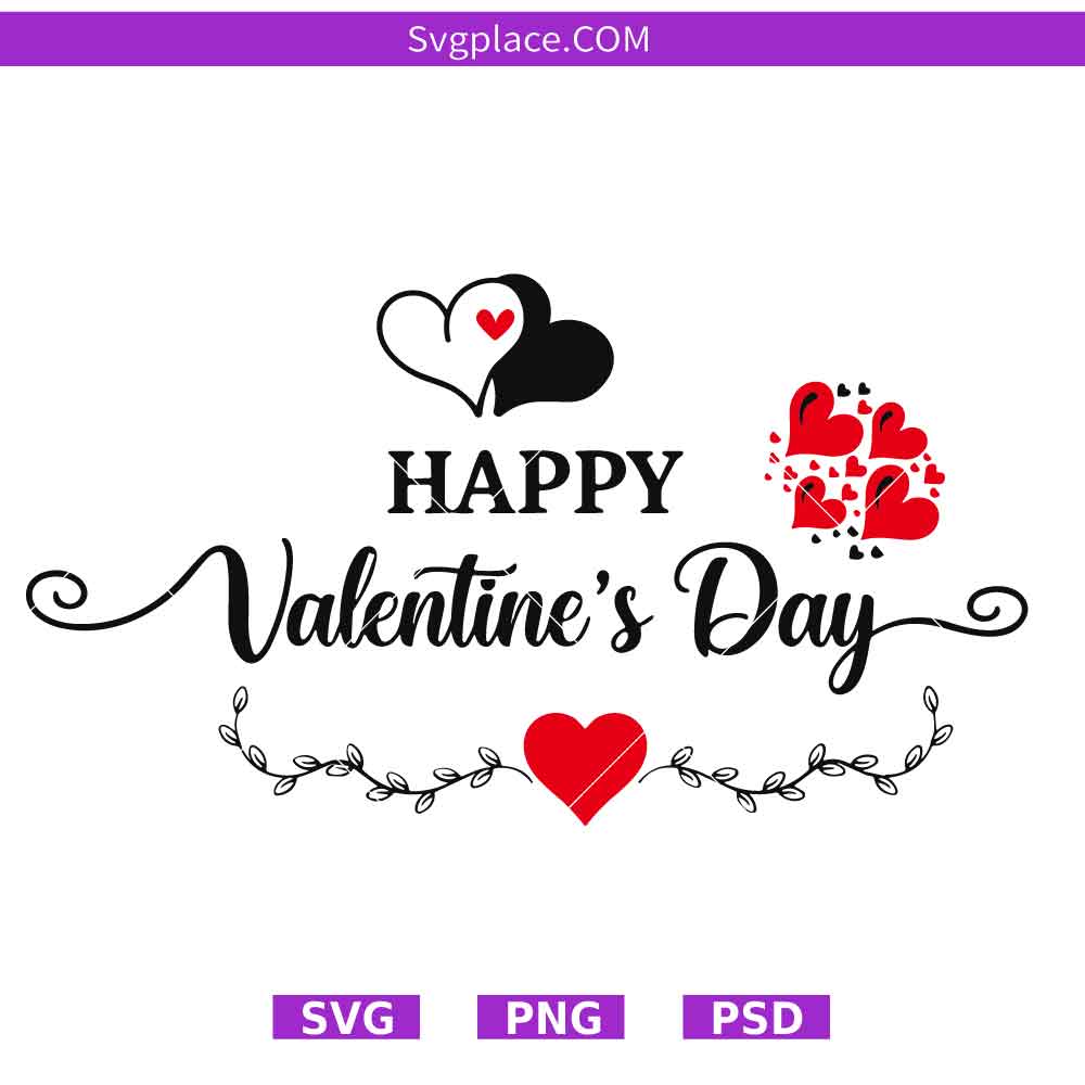 SVG Template-01 Happy Valentine’s Day svg