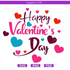 Happy Valentine’s Day svg