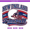 Vintage New England Football PNG