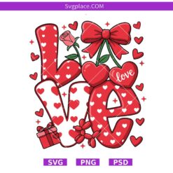 Preppy Valentine LOVE Png