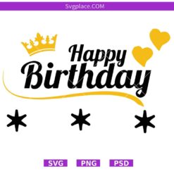 Happy Birthday svg