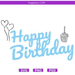 Happy Birthday svg