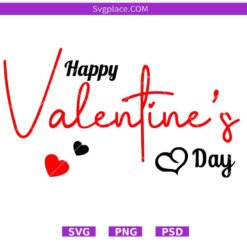 Happy Valentine's Day SVG,