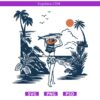 Coastal Cowgirl Surf Art svg