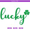 Lucky Shamrock SVG,