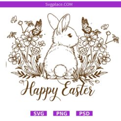 Happy Easter svg