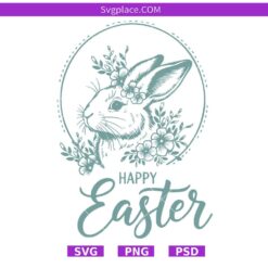Happy Easter svg