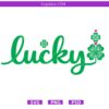 Lucky Shamrock SVG,