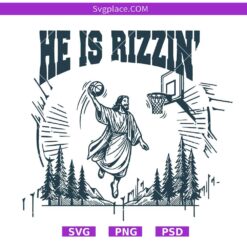 He Is Rizzin’ SVG